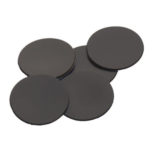 Self-adhesive magnetic foil stickers for 25mm round cast bases (blister of 10 pc.) 1