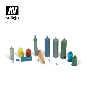 Vallejo Scenics - 1:35 Modern Gas Bottles 1