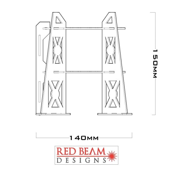 Complex Red - 2 Storey Tower Set 6