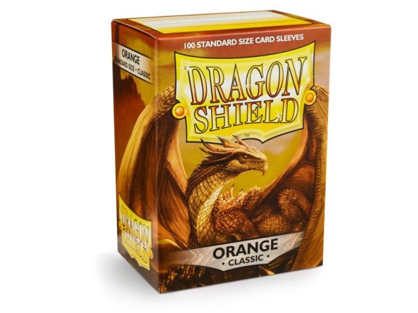 Dragon Shield Sleeves Orange (100) 1