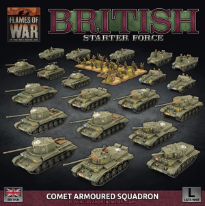 British Comet Armoured Squadron (Plastic) 1