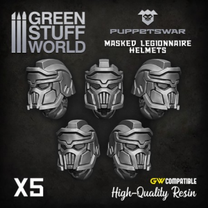 Masked Legionnaire helmets 1