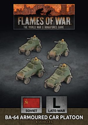 Soviet BA-64 Armoured Car Platoon 1