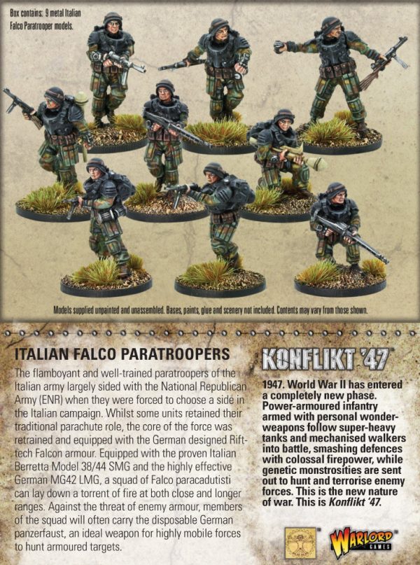 Italian Falco Paratroopers 2