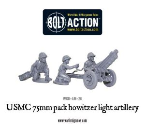 USMC 75mm Pack Howitzer Light Artillery 1