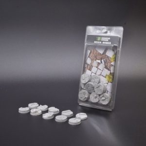 Temple Bases Round 25mm (x10) 1