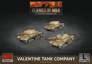 Soviet Valentine Tank Company 1