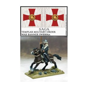 Military Order War Banner & Bearer (Templar) 1