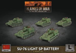Soviet SU-76 Light SP Battery 1