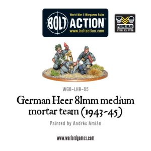 German Heer 81mm Medium Mortar 1