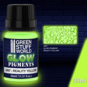 Glow in the Dark Pigment - REALITY YELLOW 1