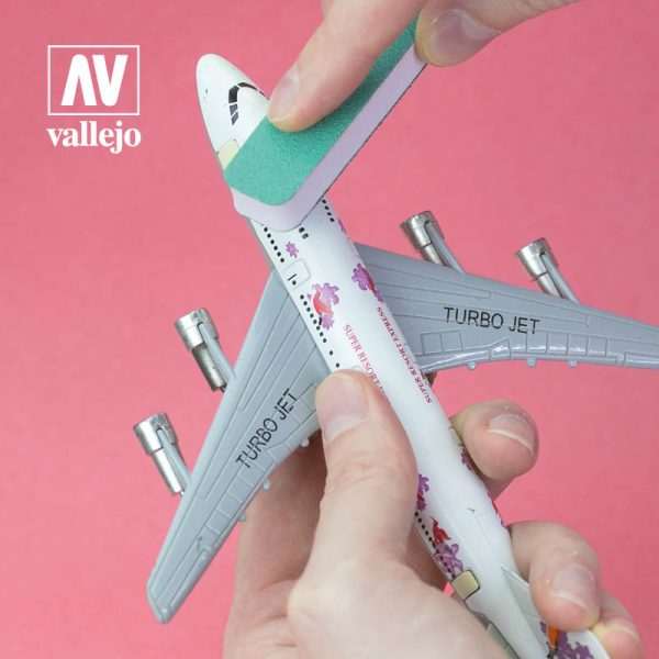 AV Vallejo Tools - Flexisander Dual Grit x3 (90x19x12mm) 2
