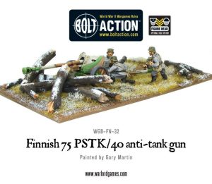 Finnish 75 PSTK/40 Anti-Tank Gun 1