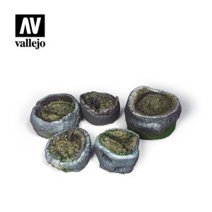 Vallejo Scenics - Scenery: Palm Stumps 1