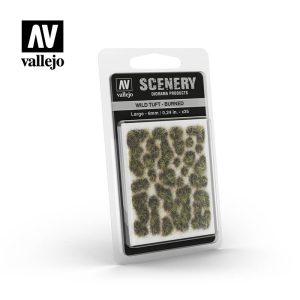 AV Vallejo Scenery - Wild Tuft - Burned, Large: 6mm 1