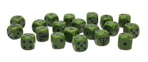 Team Yankee Iraqi Dice Set 1