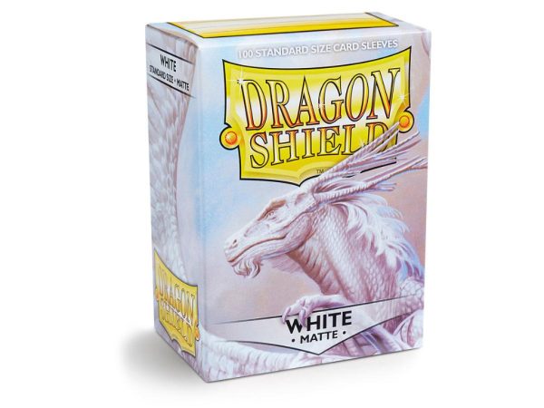 Dragon Shield Matte Sleeves White (100) 1
