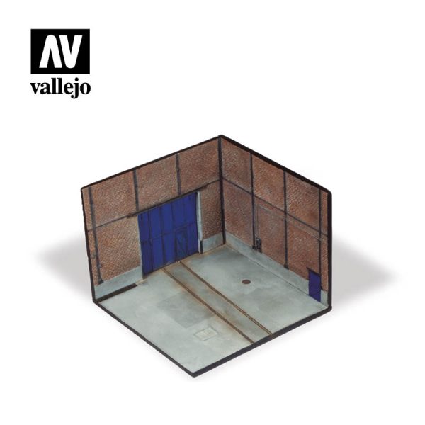 Vallejo Scenics - Scenery: Factory Corner 1