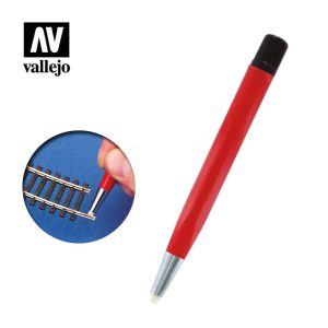 AV Vallejo Tools - 4mm Glass Fiber Brush 1