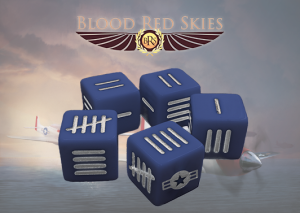 US Blood Red Skies Dice 1