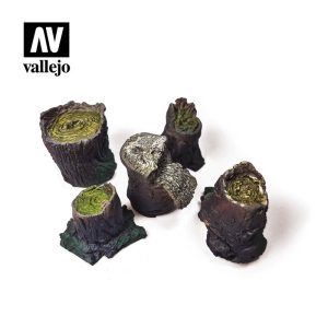 Vallejo Scenics - Scenery: Small Stumps 1