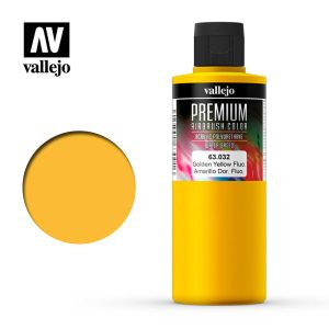 AV Vallejo Premium Color - 200ml - Fluo Golden Yellow 1