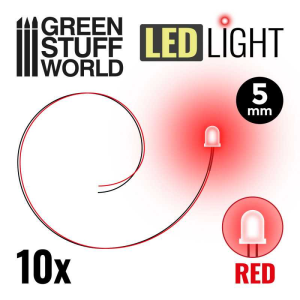 Red LED Lights - 5mm 1