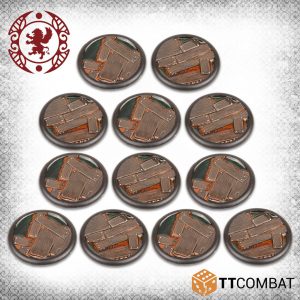 Sunken Wood Bases 40mm 1