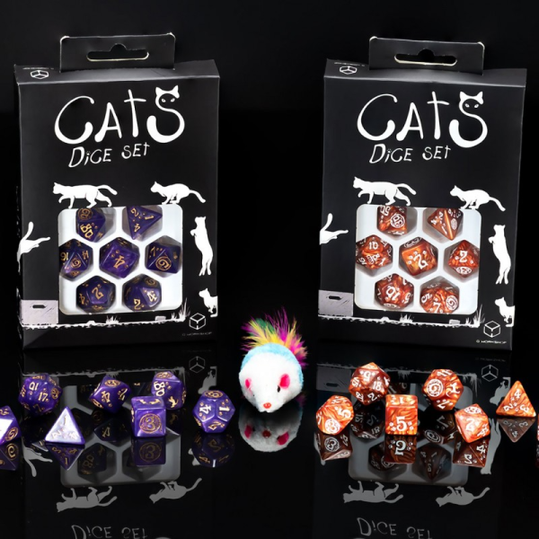 Cats Dice Set: Muffin 5