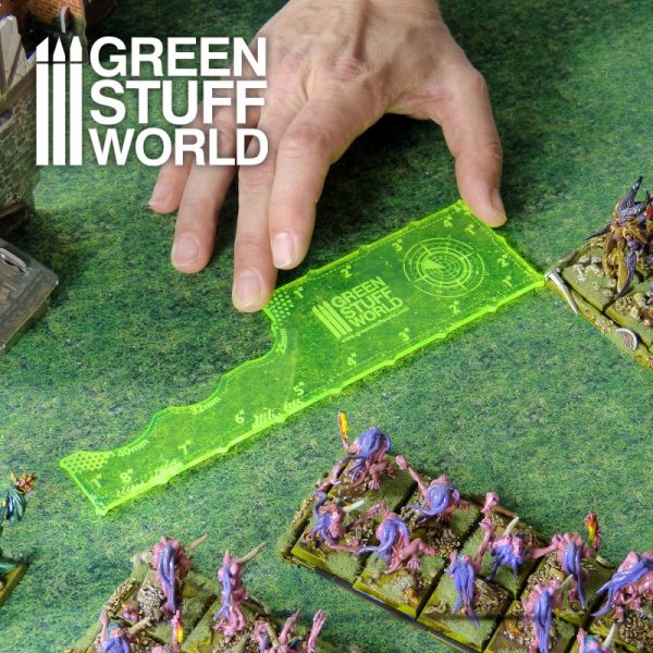 Gaming Measuring Tool - Fluor Lime Green 2