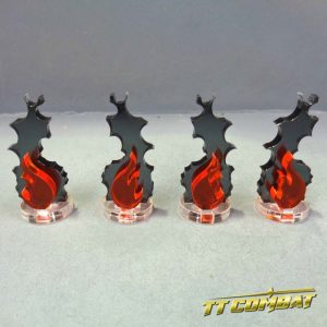 Wound Markers - Fire Markers (4) 1