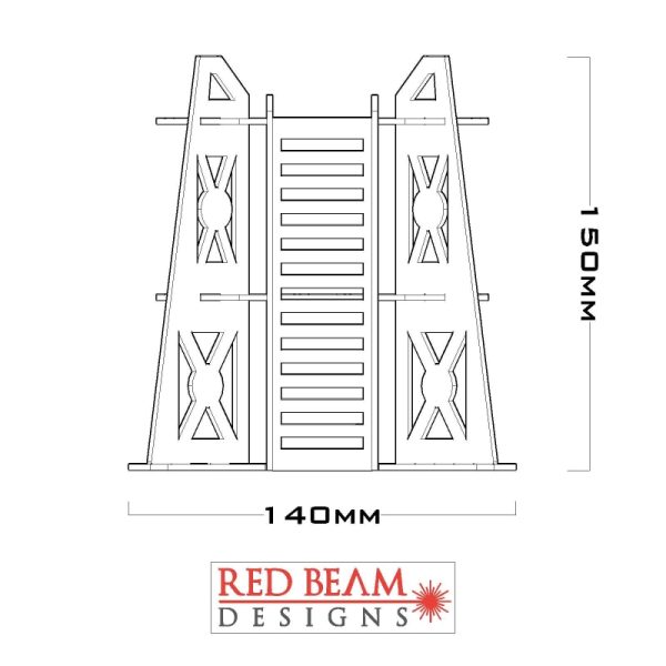 Complex Red - 2 Storey Tower Set 5