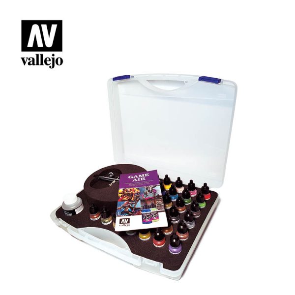 AV Vallejo Basic Game Air Colors & Airbrush Set 3