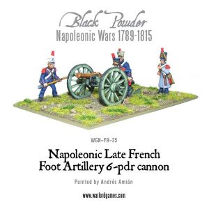 French 6 pounder Foot Artillery 1