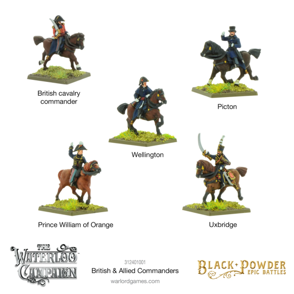 Black Powder Epic Battles: Napoleonic British & Allied Commanders 3