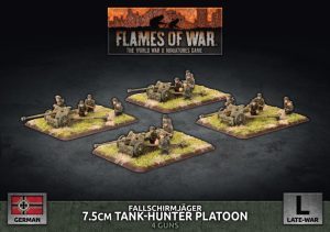 German Fallschirmjager 7.5cm Tank Hunter Platoon 1