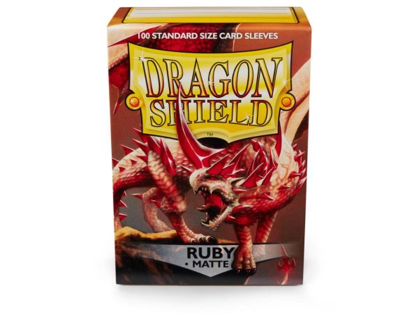 Dragon Shield Sleeves Matte Ruby (100) 3