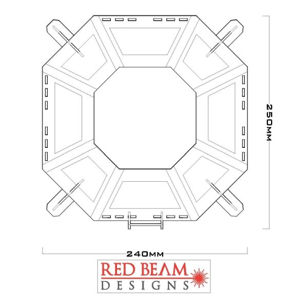 Complex Red - 2 Storey Tower Set 4