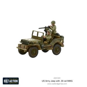US Army Jeep with 30 Cal MMG 1