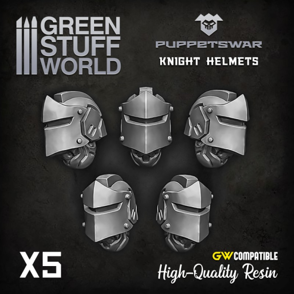 Knight helmets 1