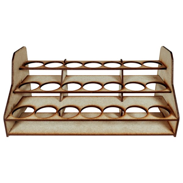 Compact Paint Rack (Citadel Sized Pots) 2